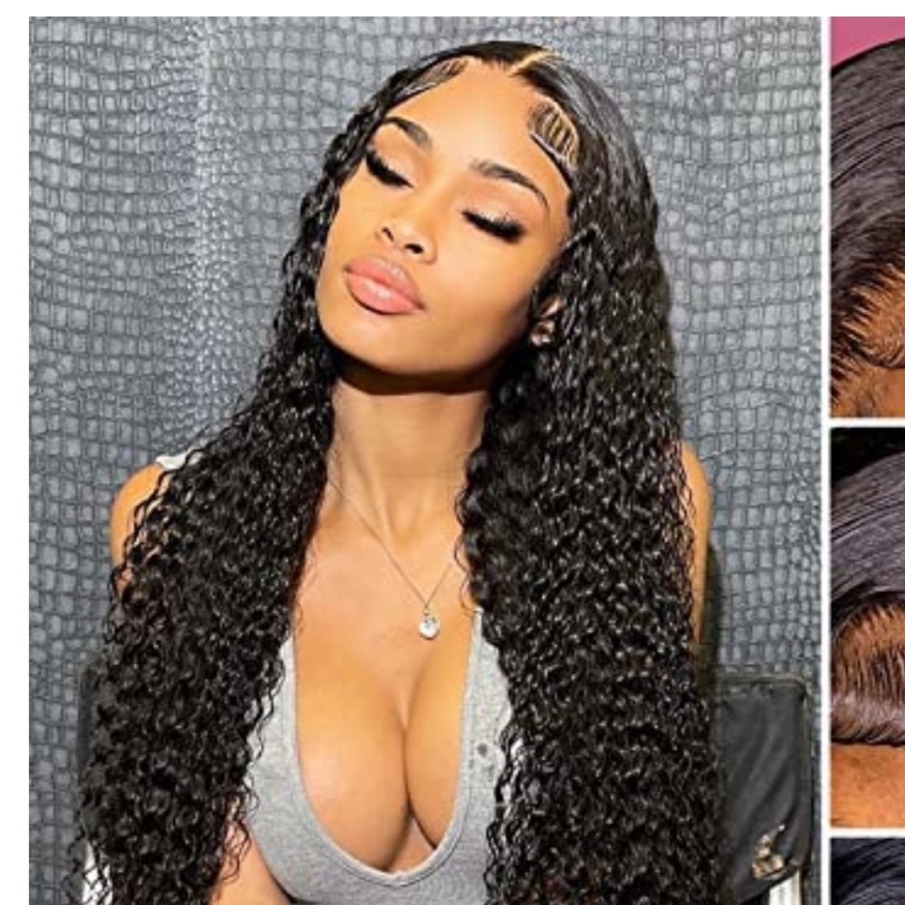 20 inch Deep wave Human Hair wig 13x6